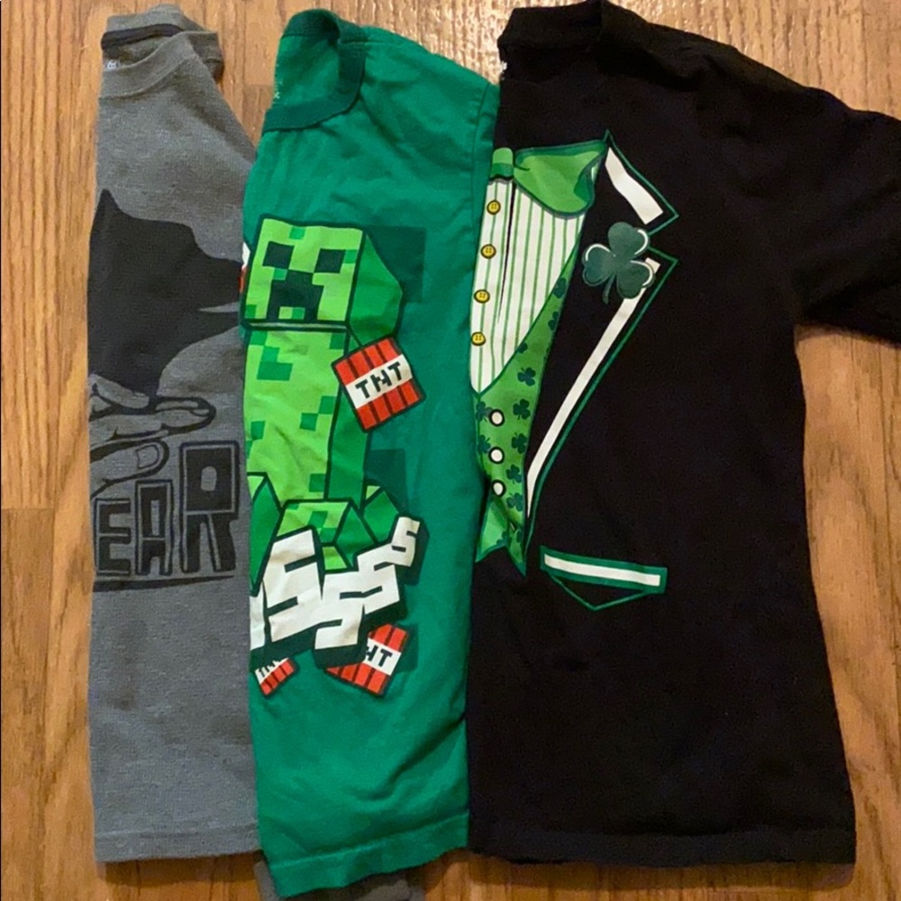 Boys Shirts size M(8/10) Bundle of 2 shirts
